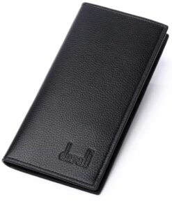 Gray Leather Wallet